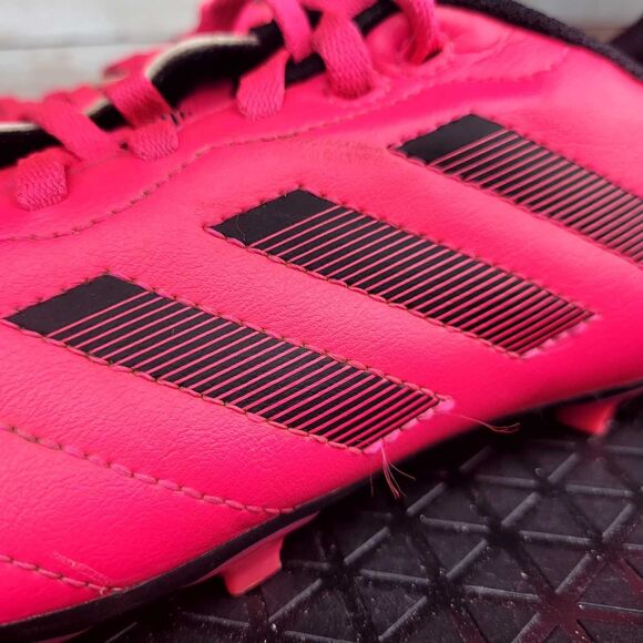 Adidas Goletto VIII FG J Kids Size 3.5 Pink Soccer Cleats GW6163 - Picture 4 of 9